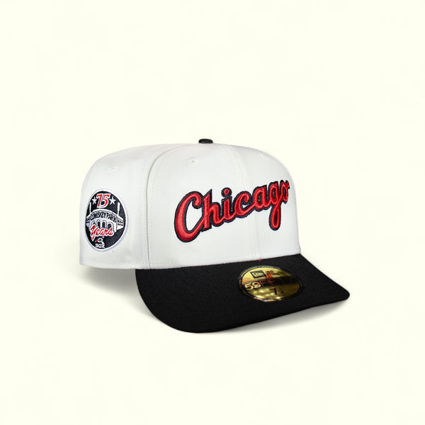 Chicago White Sox Script Creme and Black