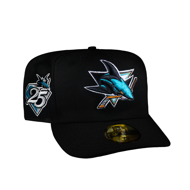San Jose Sharks All Black 25Years
