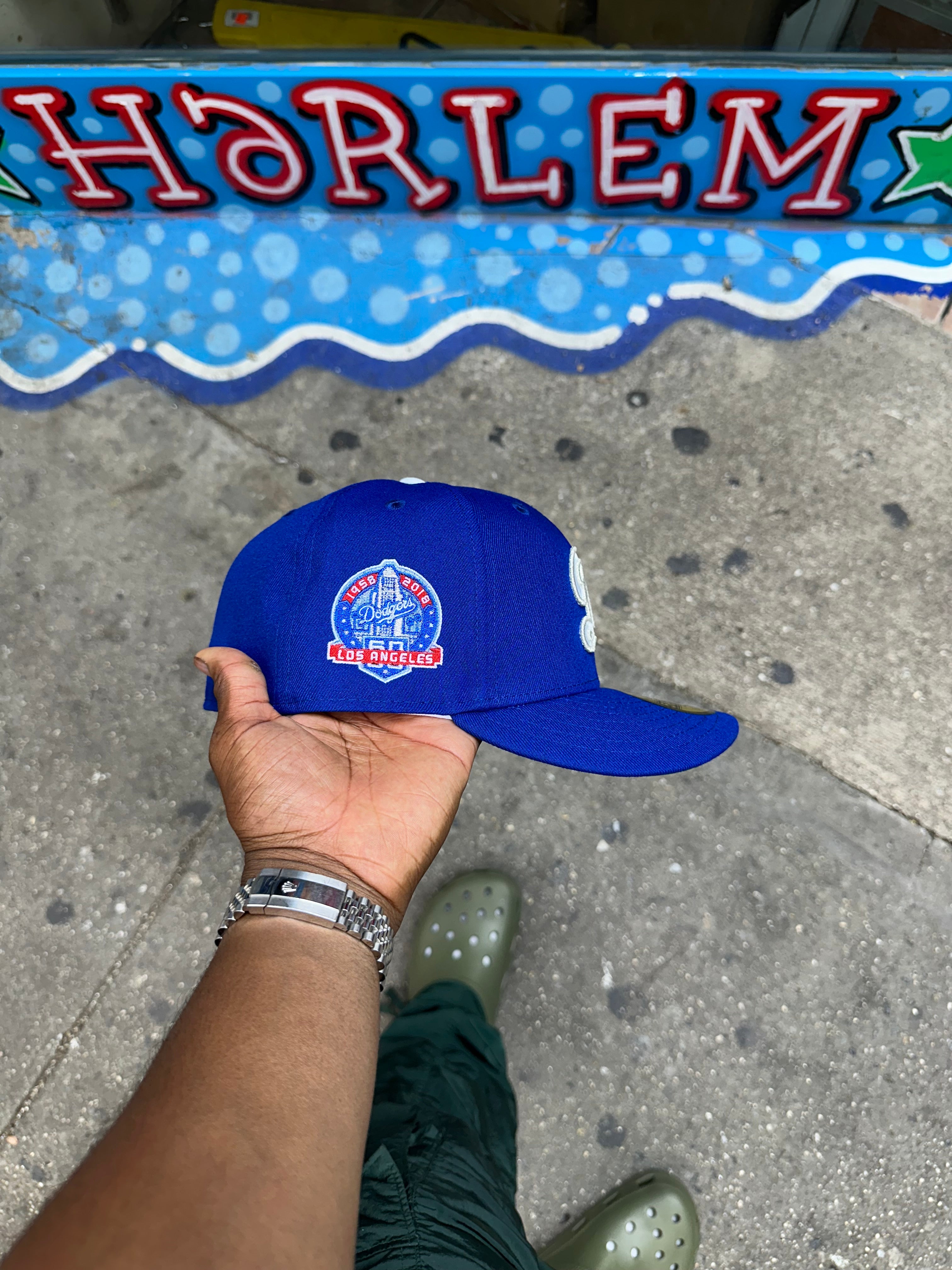 Los Angeles Dodgers All Royal Blue "D" Logo 60Th