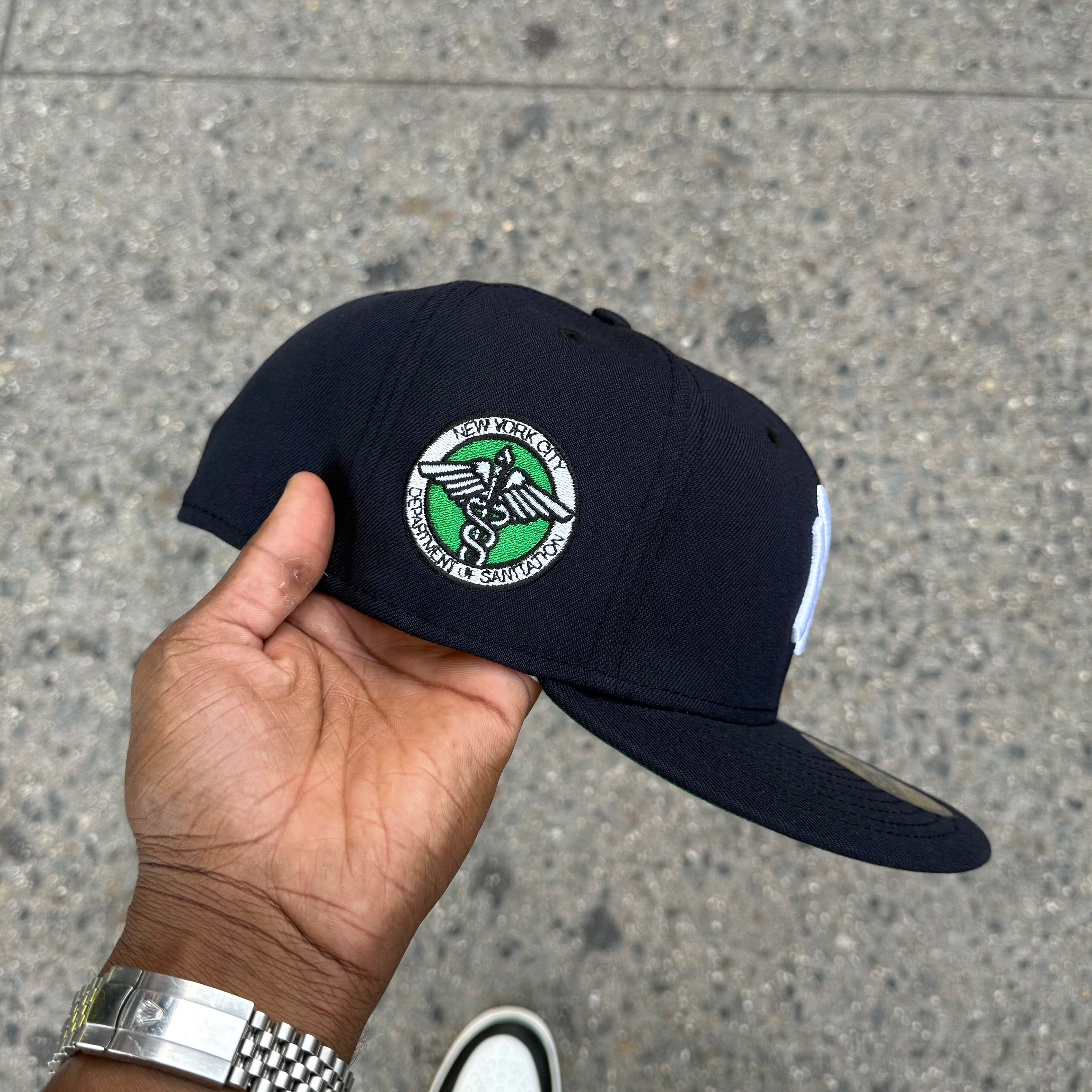 New York Yankees Navy Department Of Sanitation Green UV