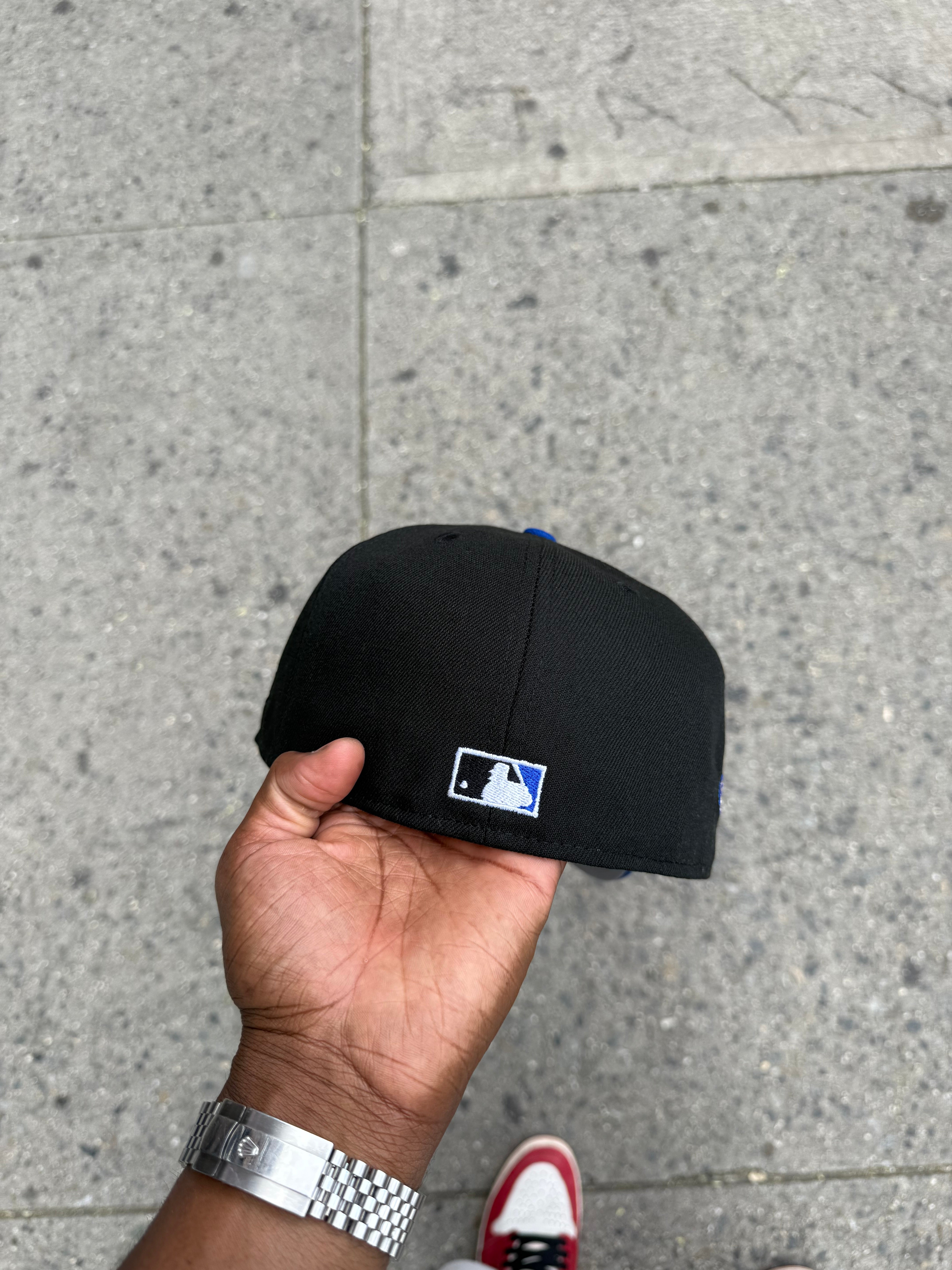 Kansas City Royals Black and Royal Gold Crown 50Th Anniversary