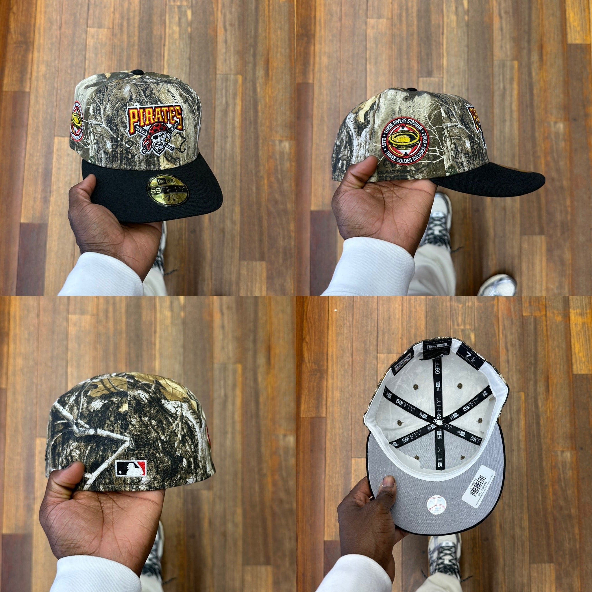 Pittsburgh Pirates Real Tree and Black Three River Stadium