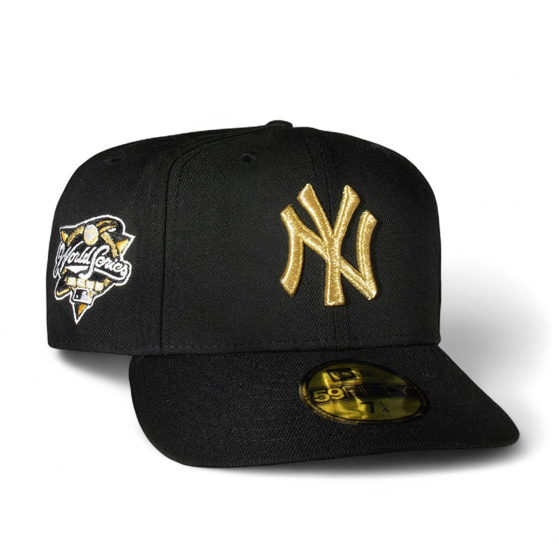 New York Yankees Cap Gold Baseball Hat New Era E-Frame New York