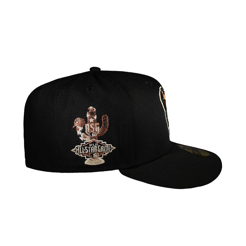 Arizona Diamond Backs All Black Copper Logo 2011 ASG