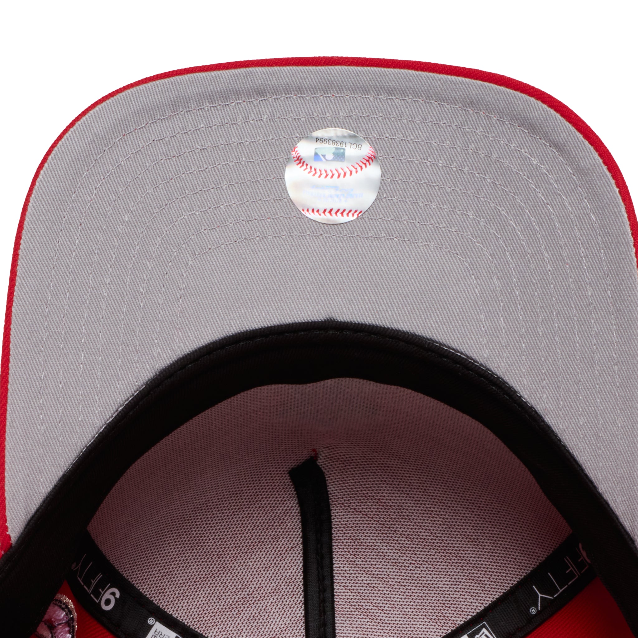 Anaheim Angels All Red 950 AFrame 50Th Snap Back