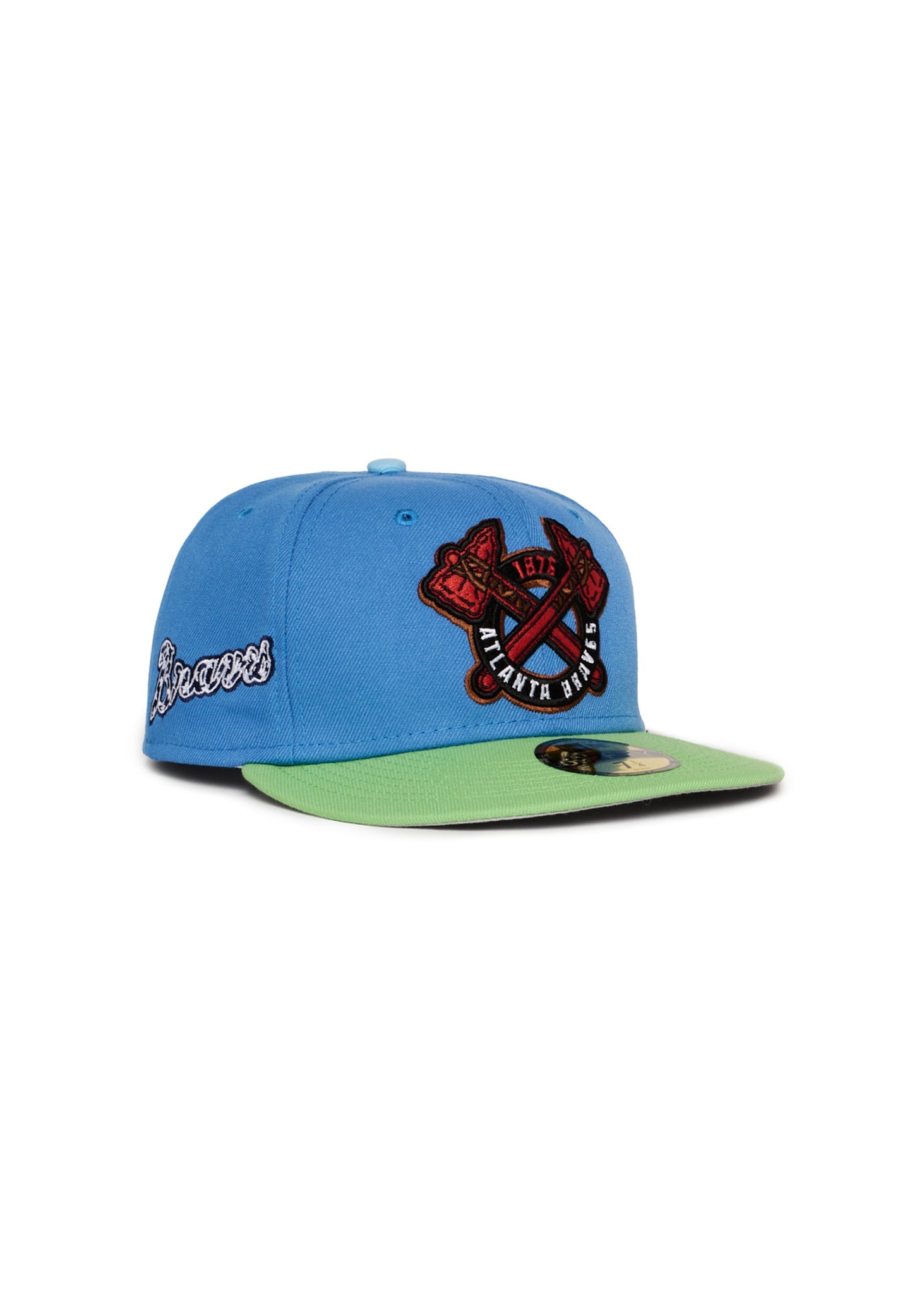 Atlanta Braves Sky Blue and Lime Green