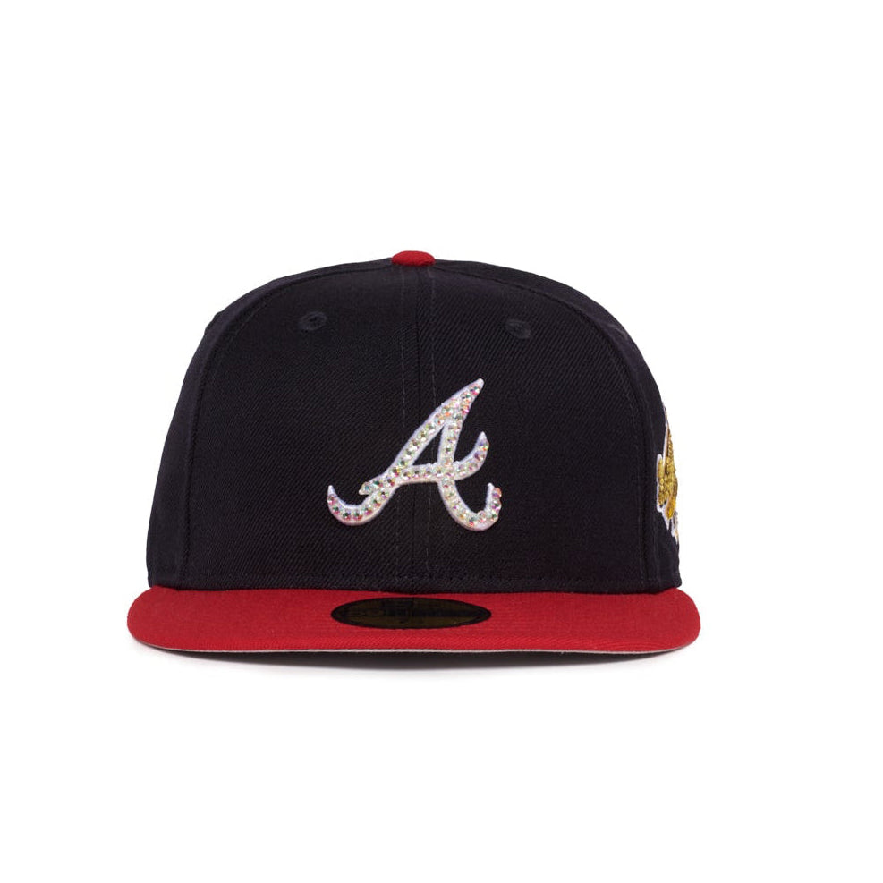 Atlanta Braves Crystallized Fitted World Series 1995
