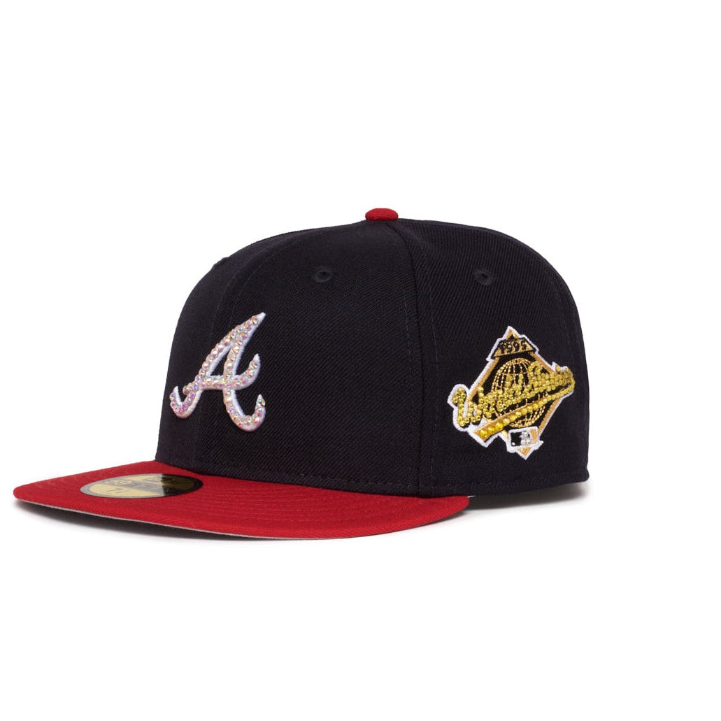 Atlanta Braves Crystallized Fitted World Series 1995