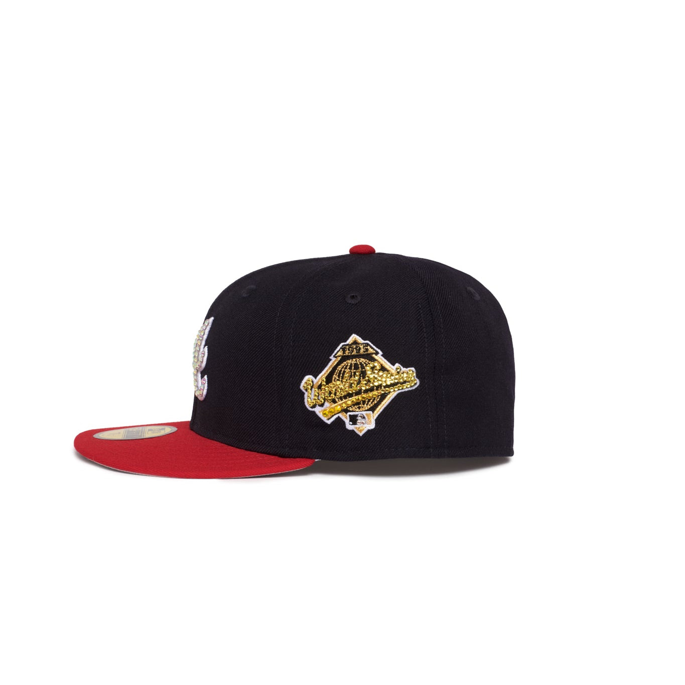 Atlanta Braves Crystallized Fitted World Series 1995