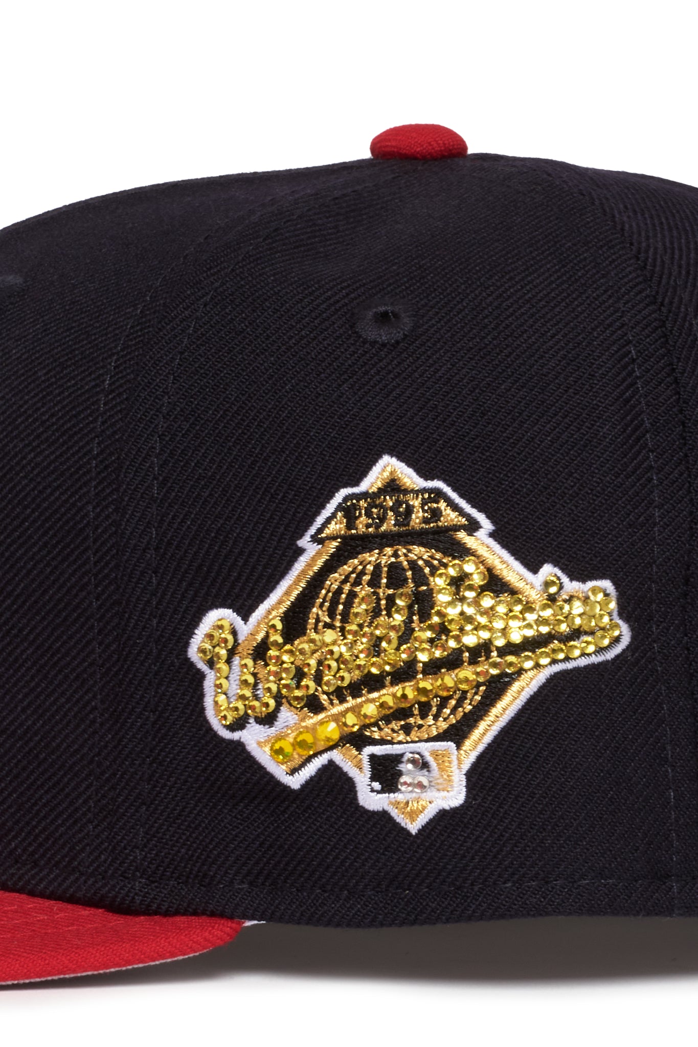 Atlanta Braves Crystallized Fitted World Series 1995