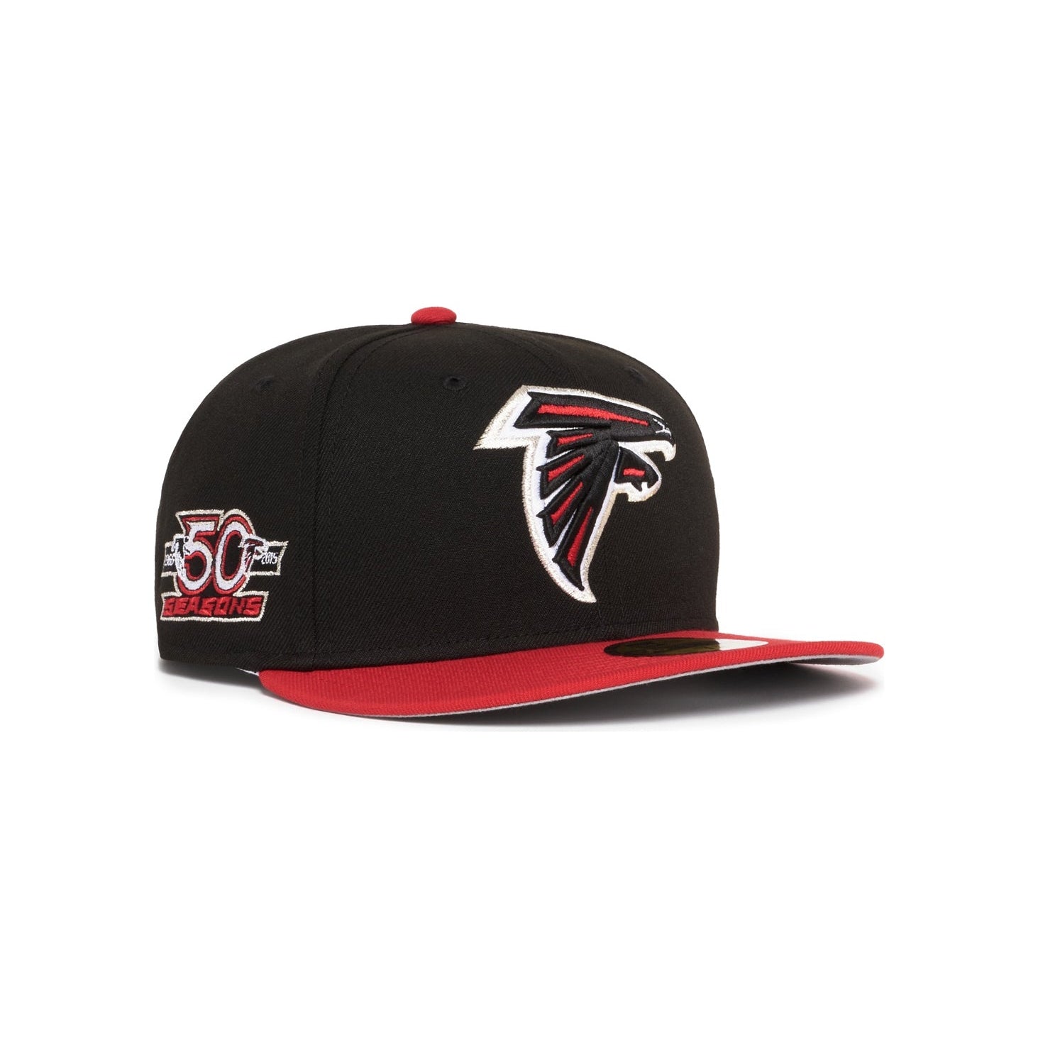 Atlanta Falcons Black and Red 50Th Anniversary