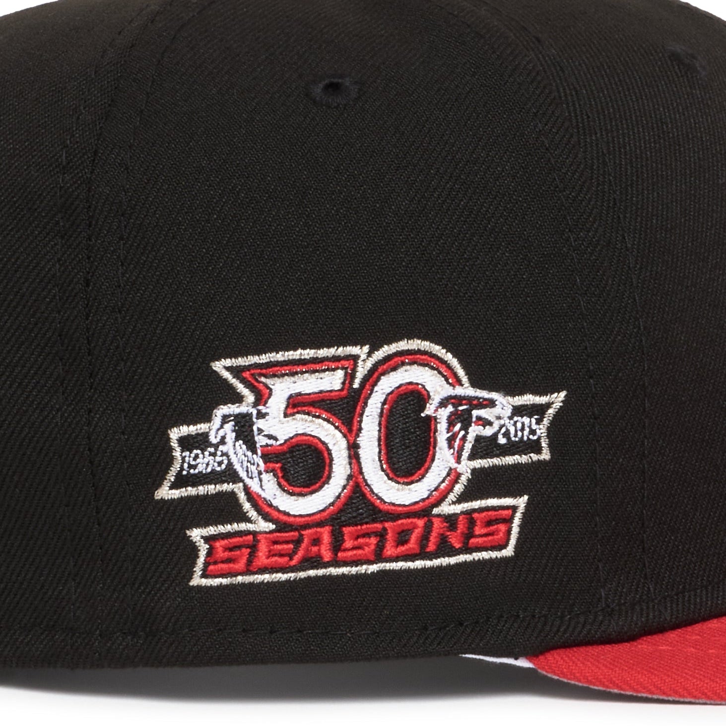 Atlanta Falcons Black and Red 50Th Anniversary