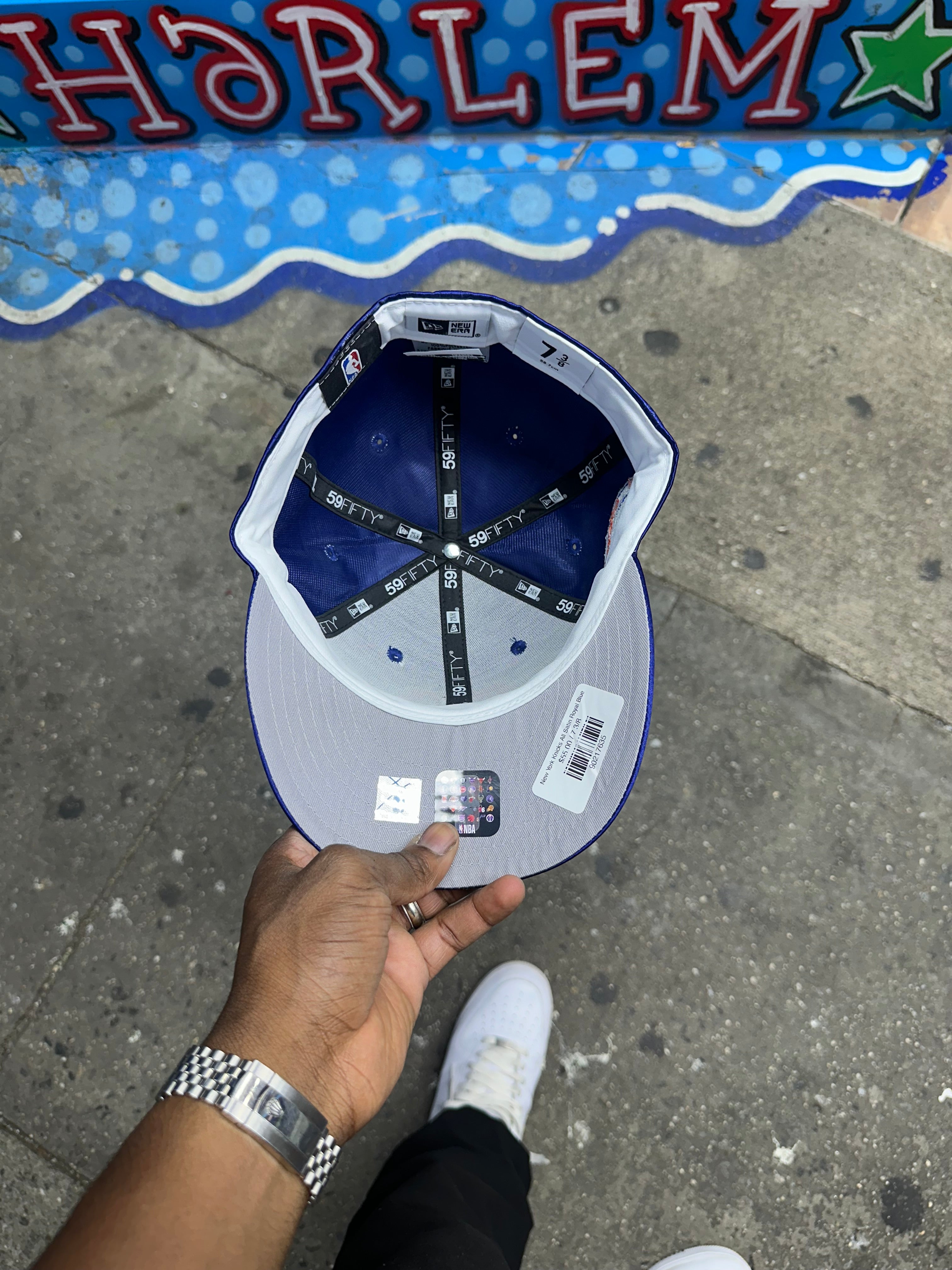 New York Knicks All Satin Royal Blue