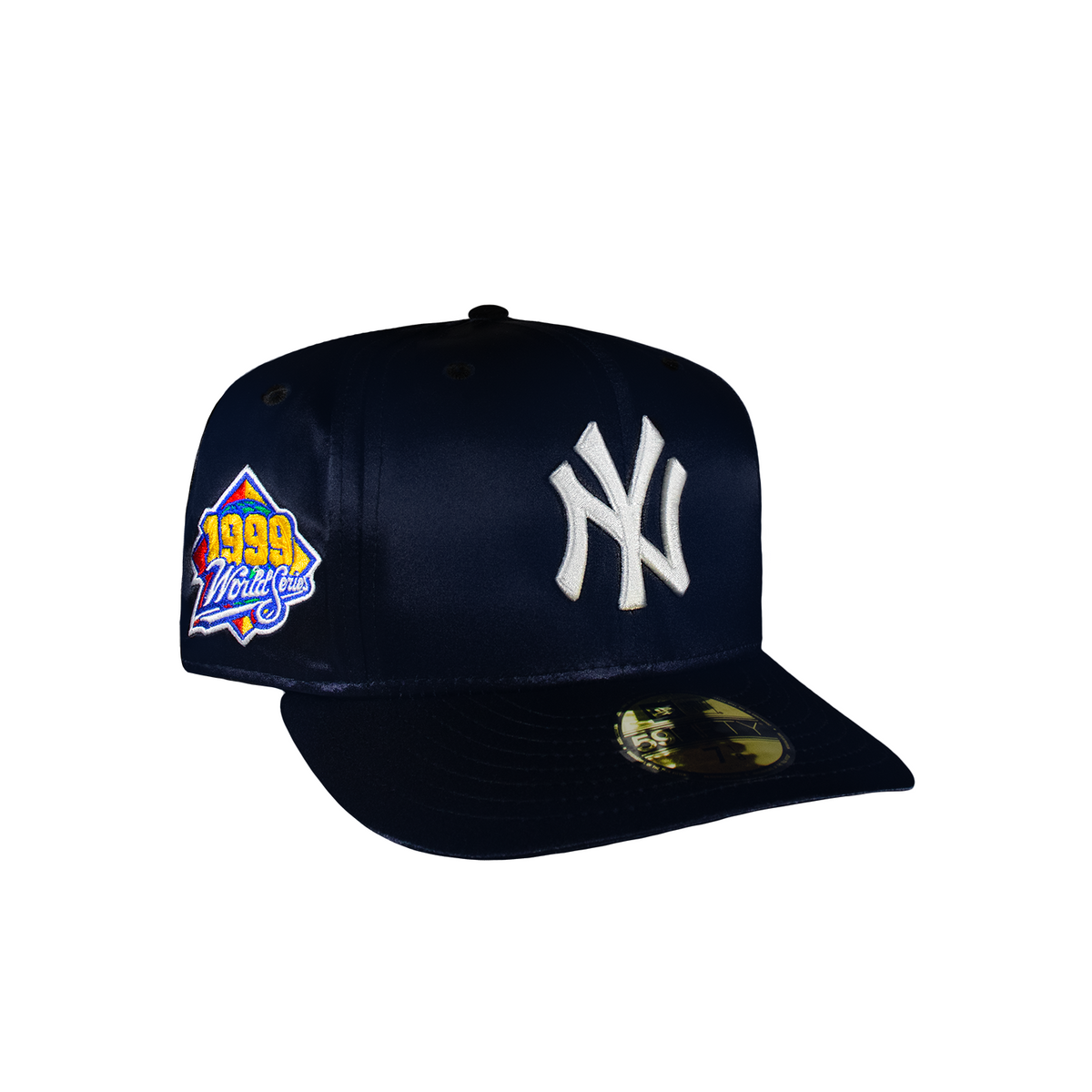 アシーナニューヨーク　帽子　ネイビー New York Yankees Navy Satin Green UV 1999 World Series – CAP USA NYC