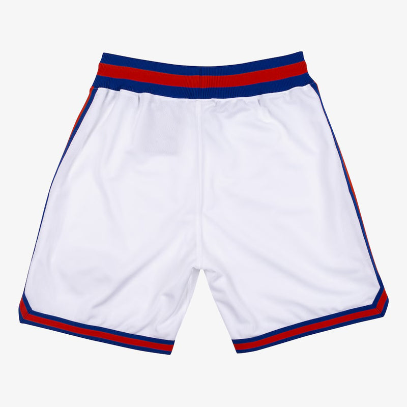 New York Knicks White Authentic Shorts