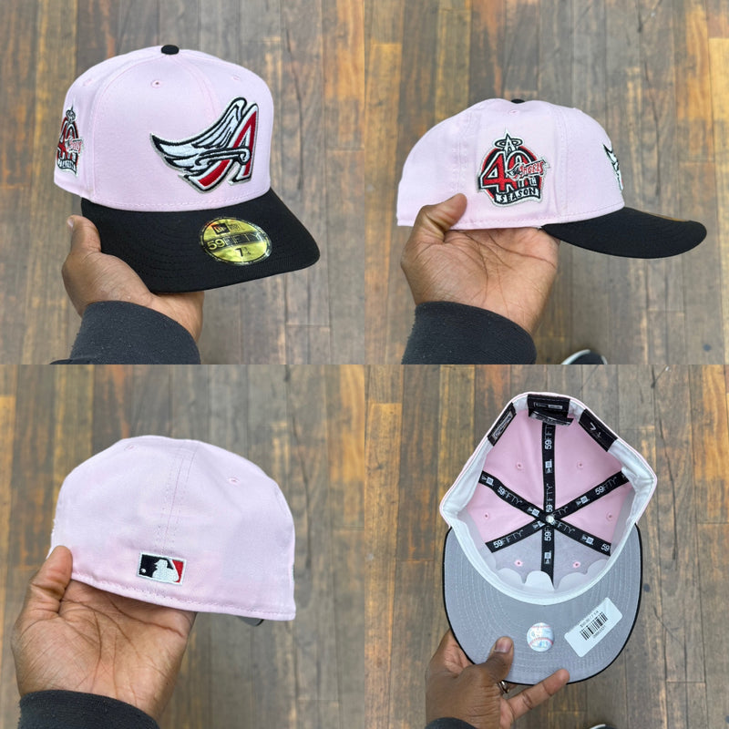 Anaheim Angels Pink And Black 40Th Anniversary
