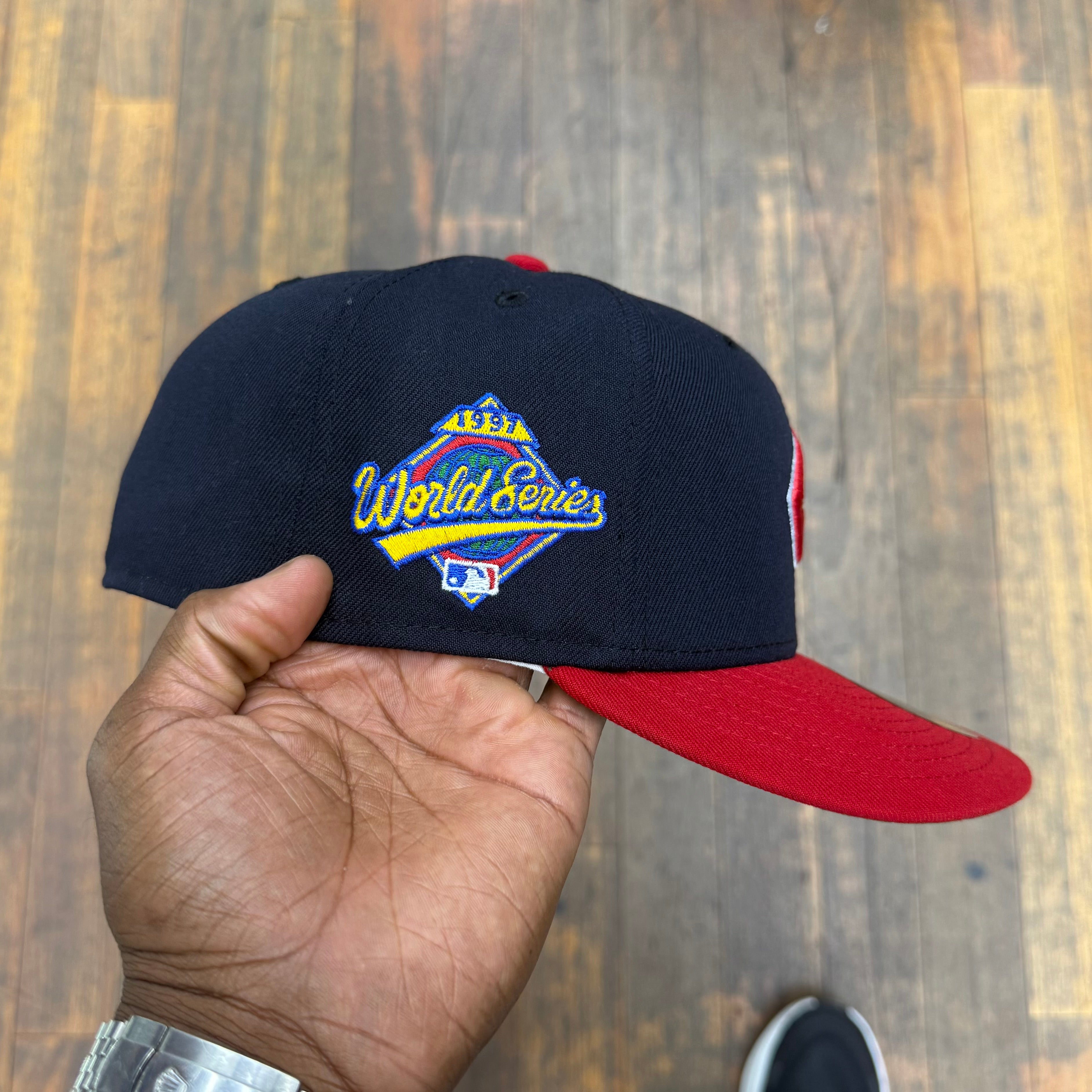 Cleveland Indians "C" Navy Blue & Red 1997 World Series