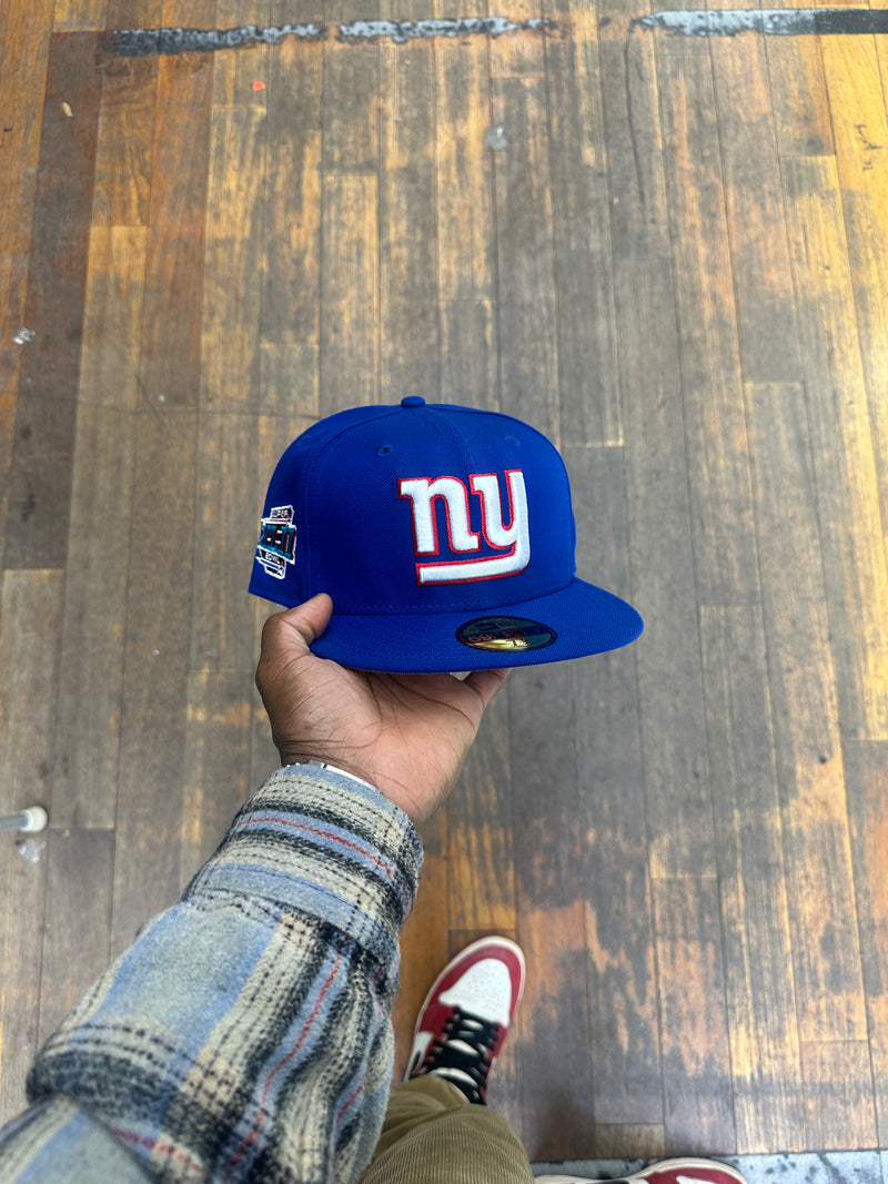 New York Giants All Royal Blue XLII Fitted