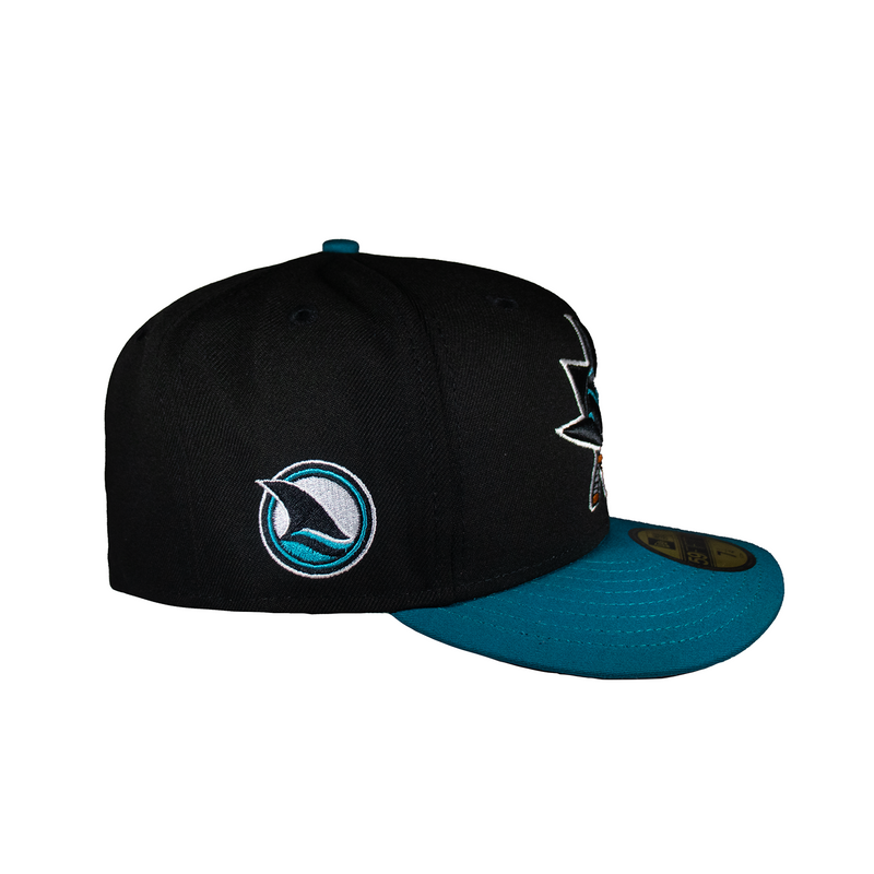 San Jose Sharks Black & Teal Grey uv