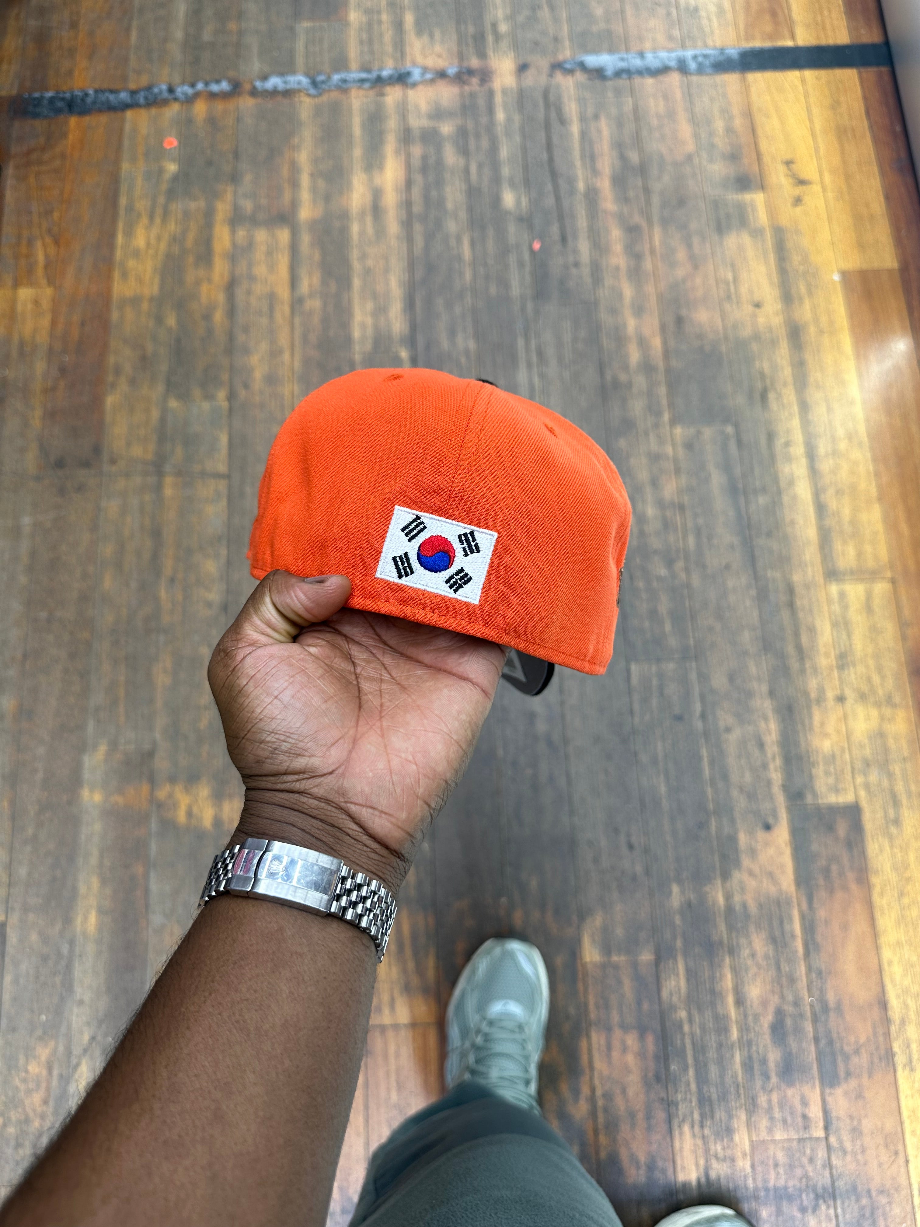 San Francisco Seoul Series South Korea Orange and Black