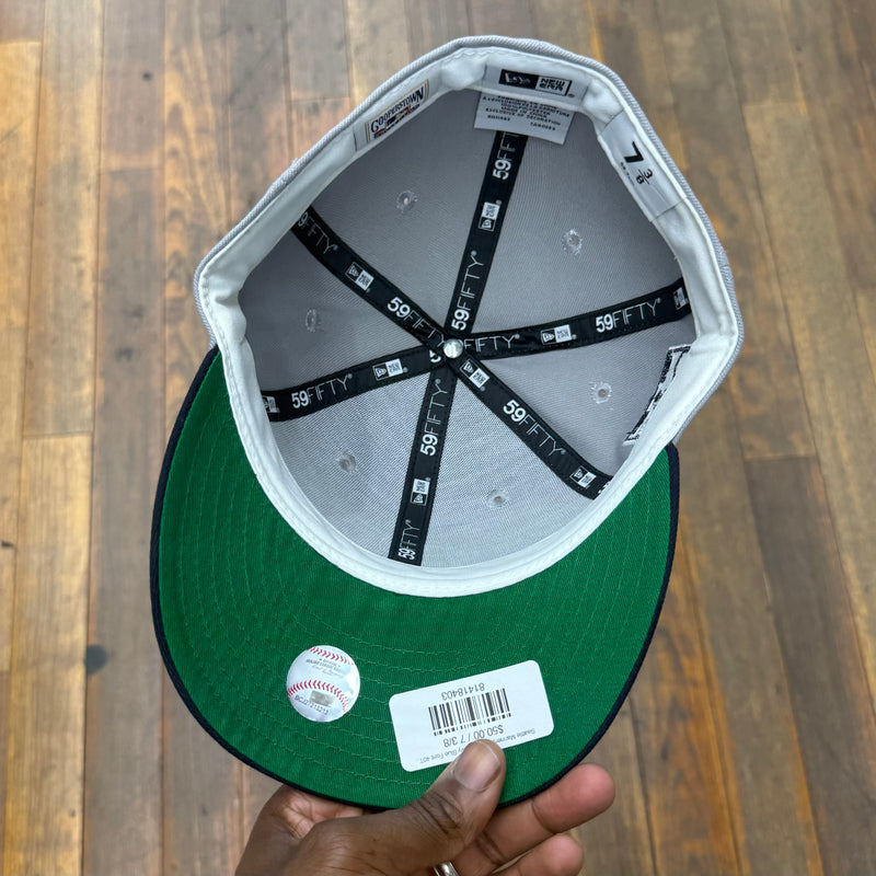 Seattle Mariners Grey & Navy Blue Font 40Th Anniversary