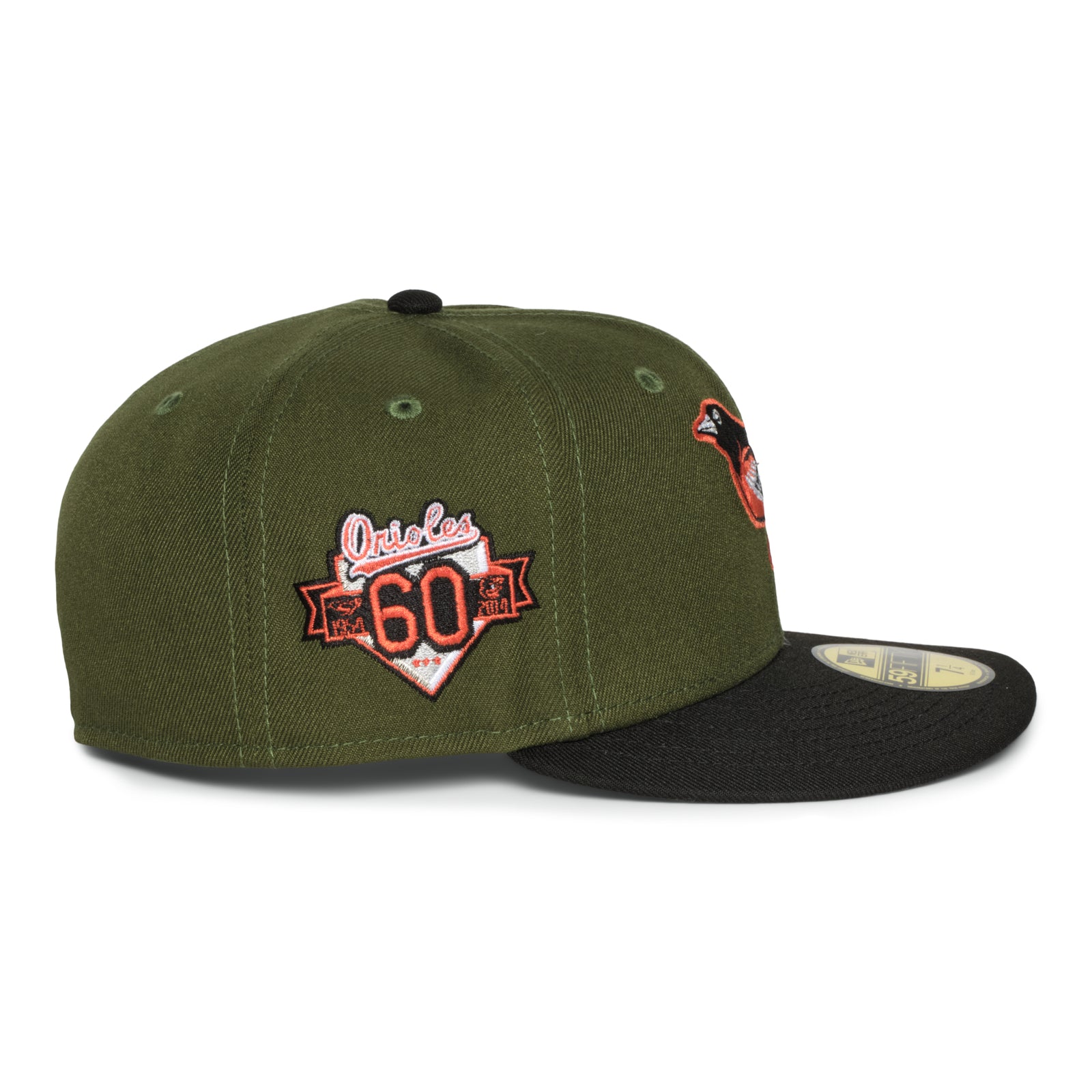 Baltimore Orioles Dark Olive and Black 60Th Anniversary – CAP USA NYC