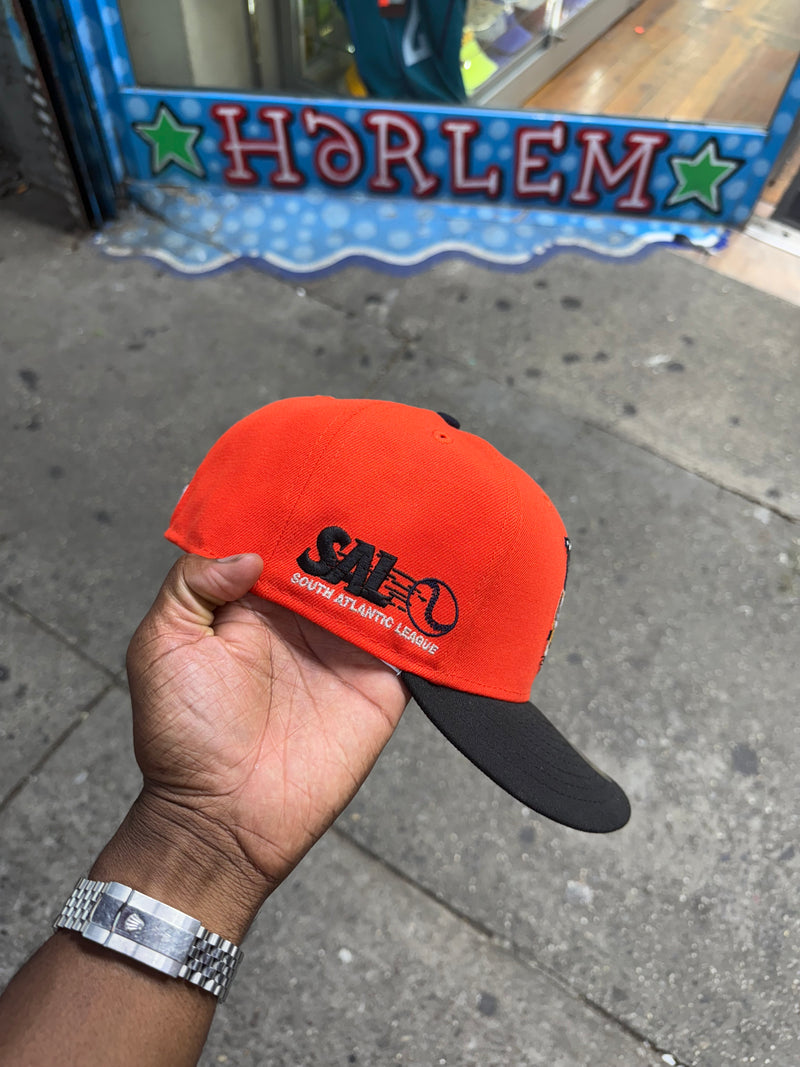 Columbus Redstixx Orange and Black MiLB Southern Atlantic League