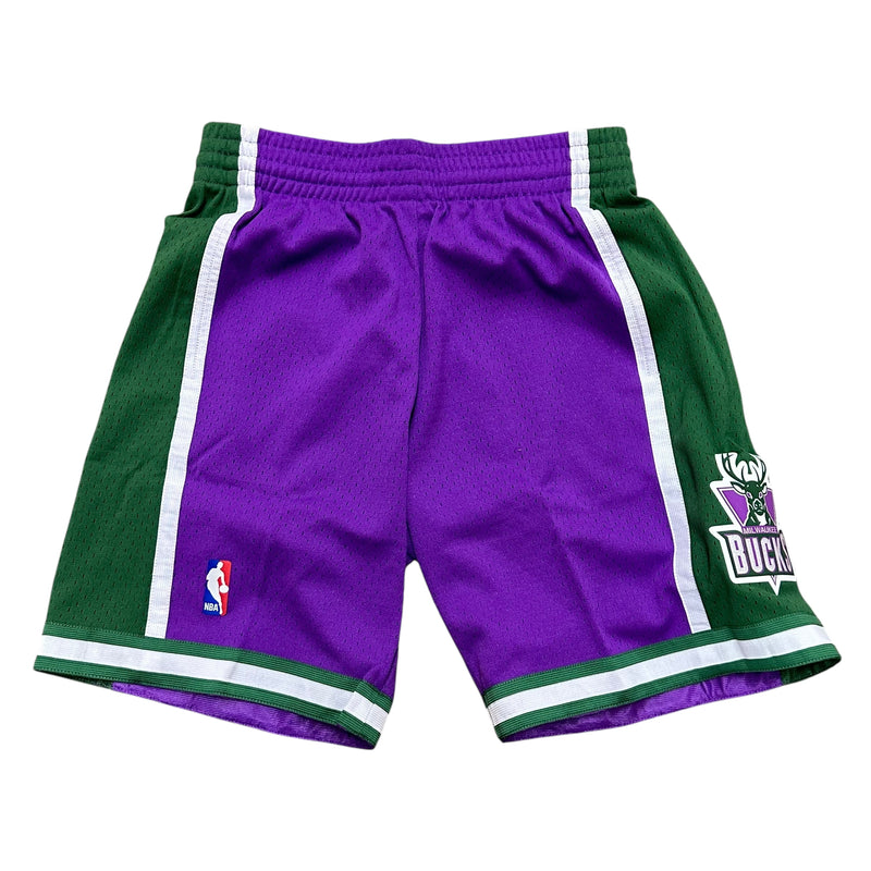 Milwaukee Bucks Purple & Green Shorts