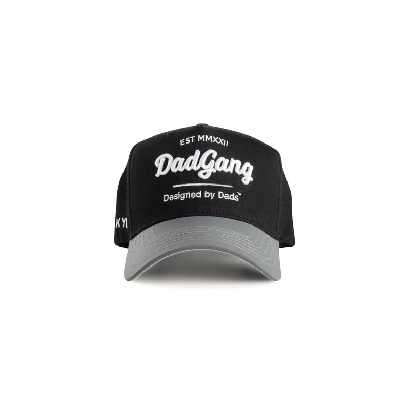 DadGang Reflective Bill Black/Silver Horsepower