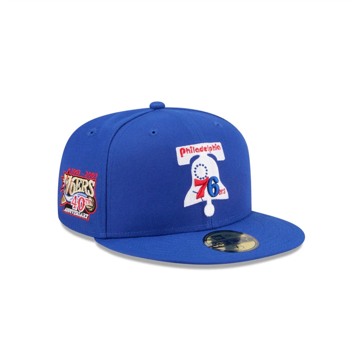 Philadelphia 76ers Blue 40th Anniversary Grey uv