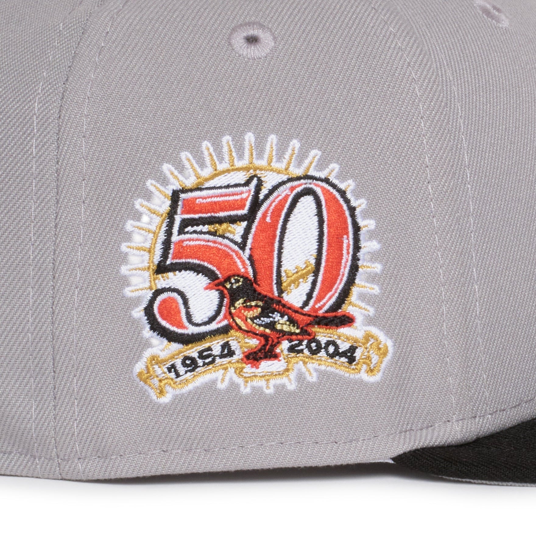 Baltimore Orioles Grey and Black 50th Anniversary