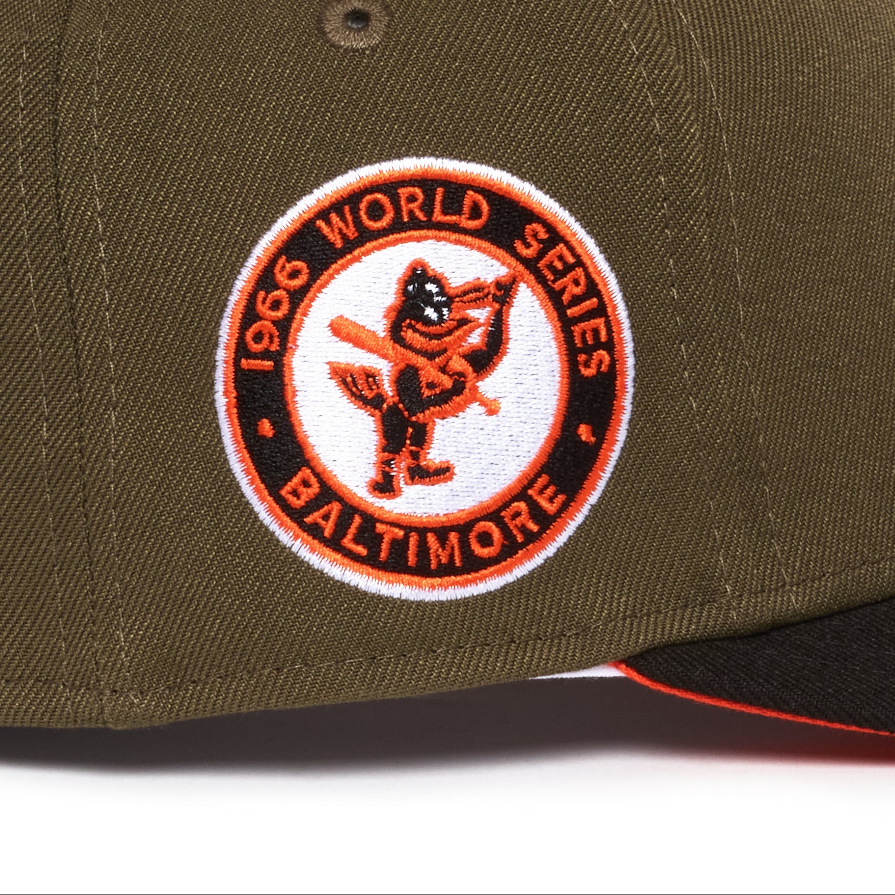 Baltimore Orioles Olive and Black Mascot Orange UV 1966 World Series