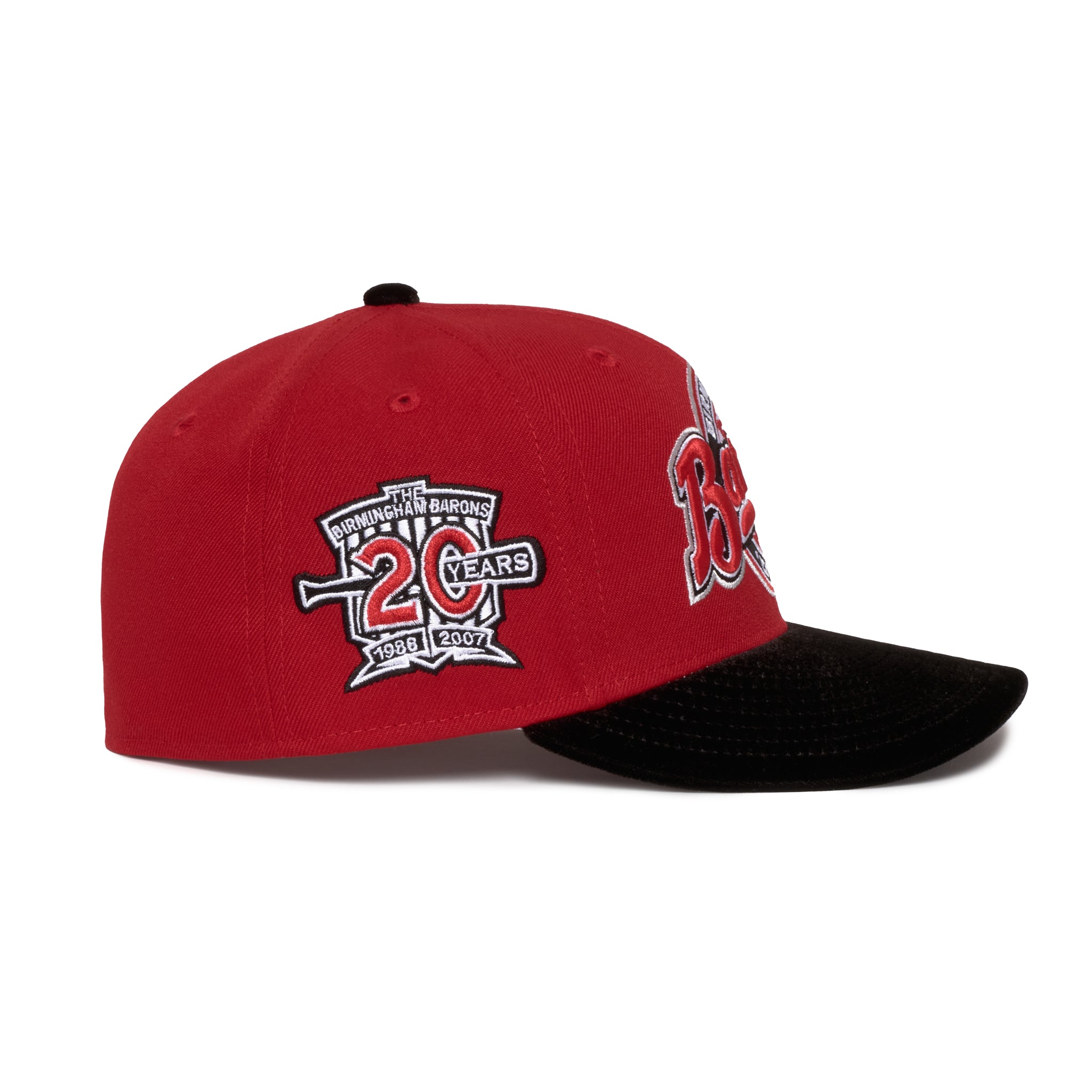 Birmingham Barons Red and Black Velvet 20 Years