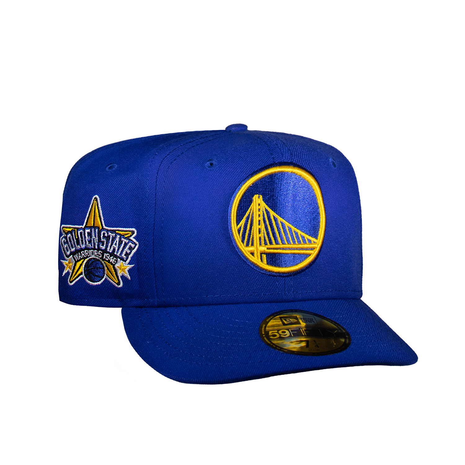 Golden State Warriors All Royal Blue Fitted 1946