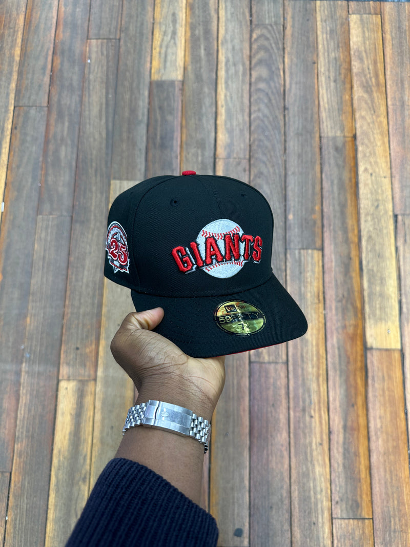San Fransisco Giants All Black w/ Red UV 25 Years