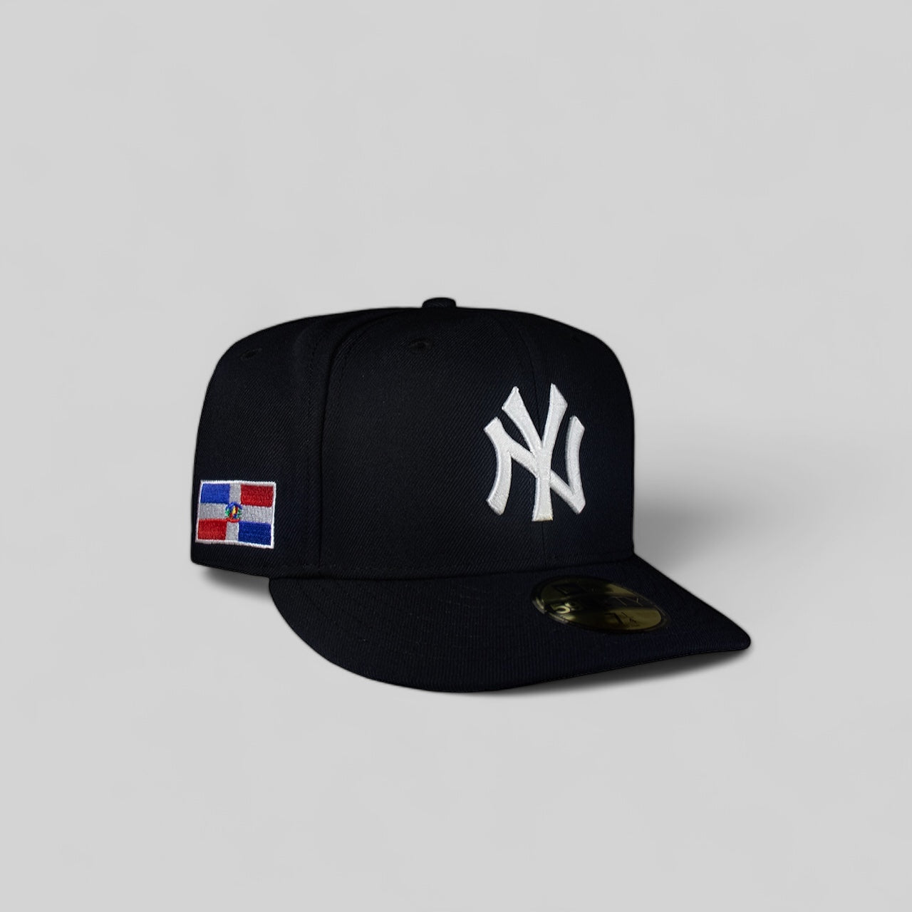 New York Yankees All Black Dominican Republic Flag