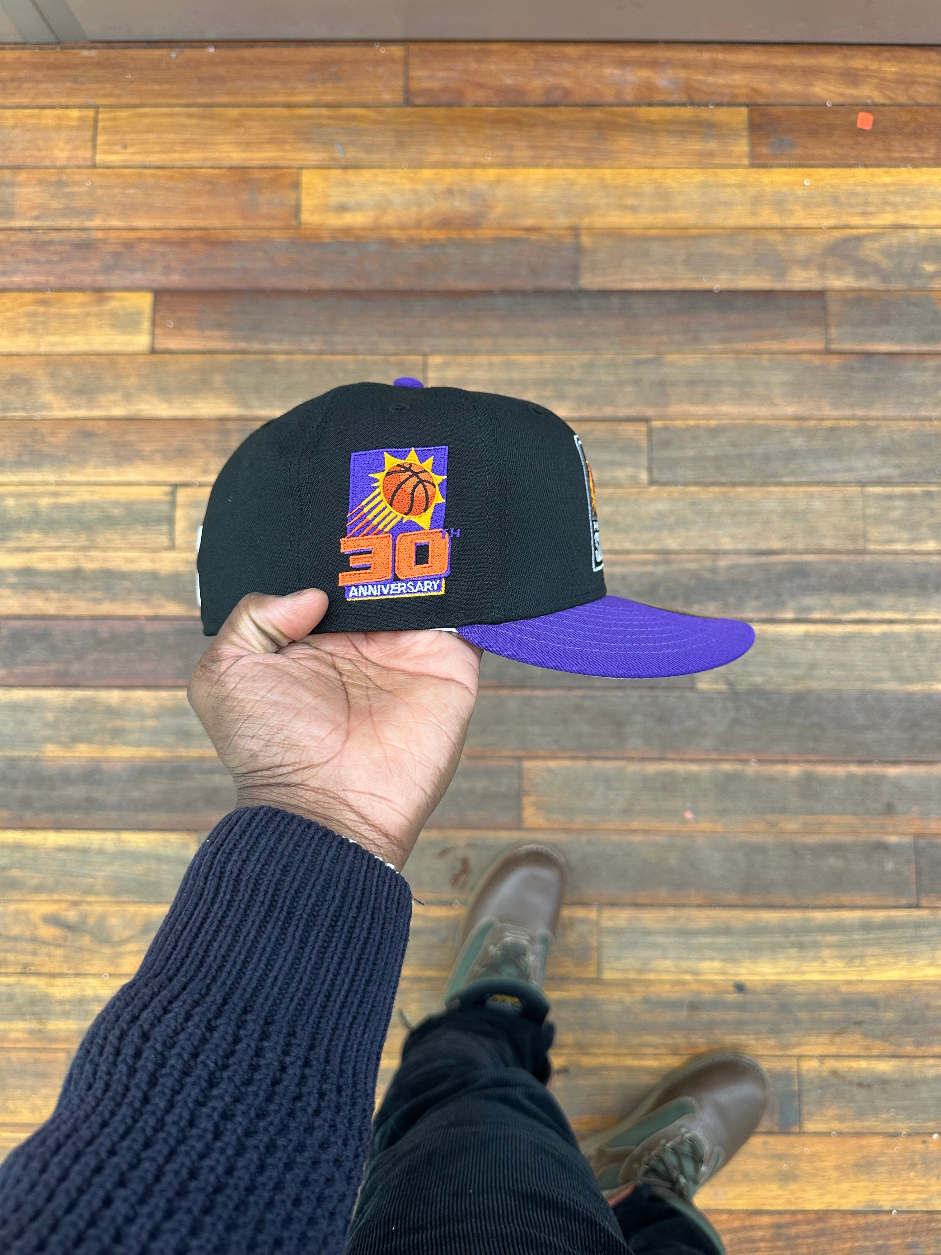 Phoenix Suns Black and Purple 30Th