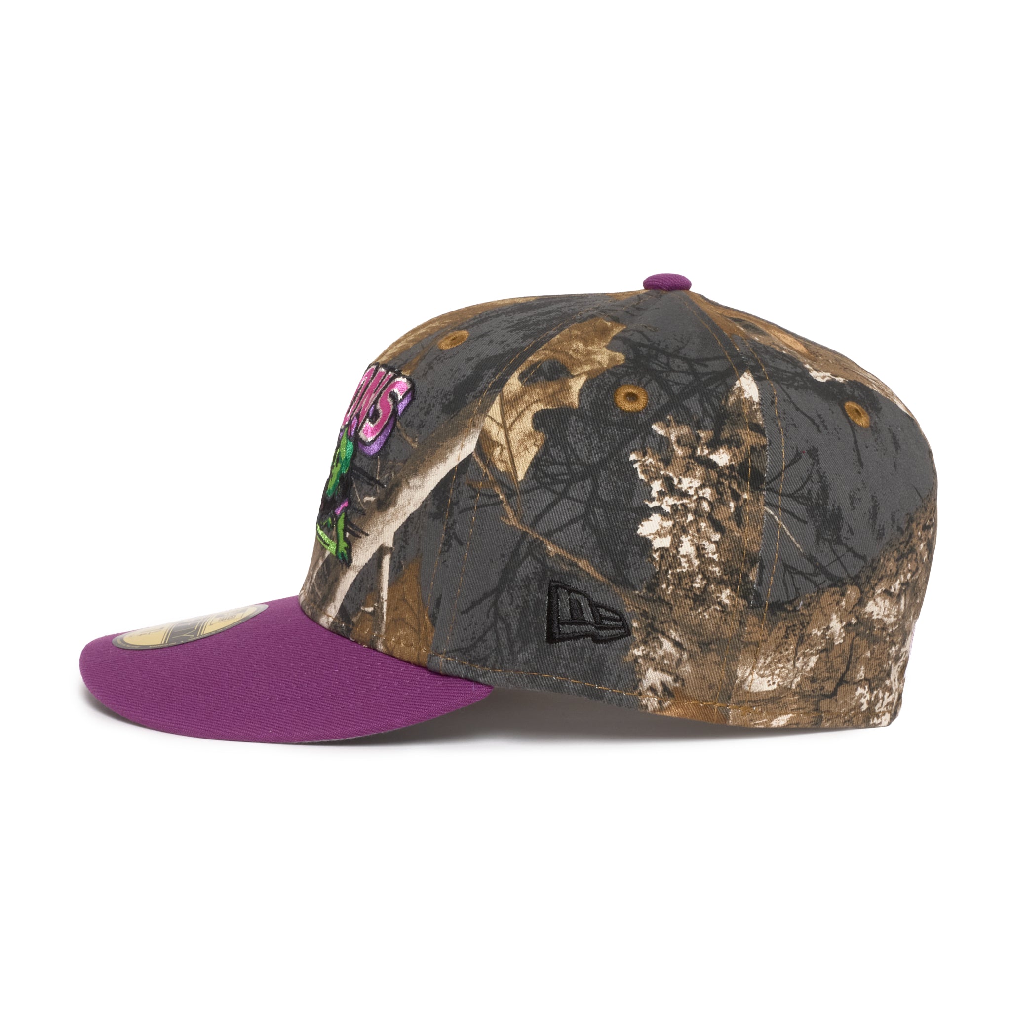 Buffalo Bisons Real Tree & Grape 25th Grey uv