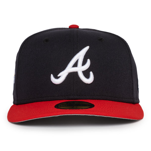 Atlanta Braves Navy & Red 1999 World Series Grey uv