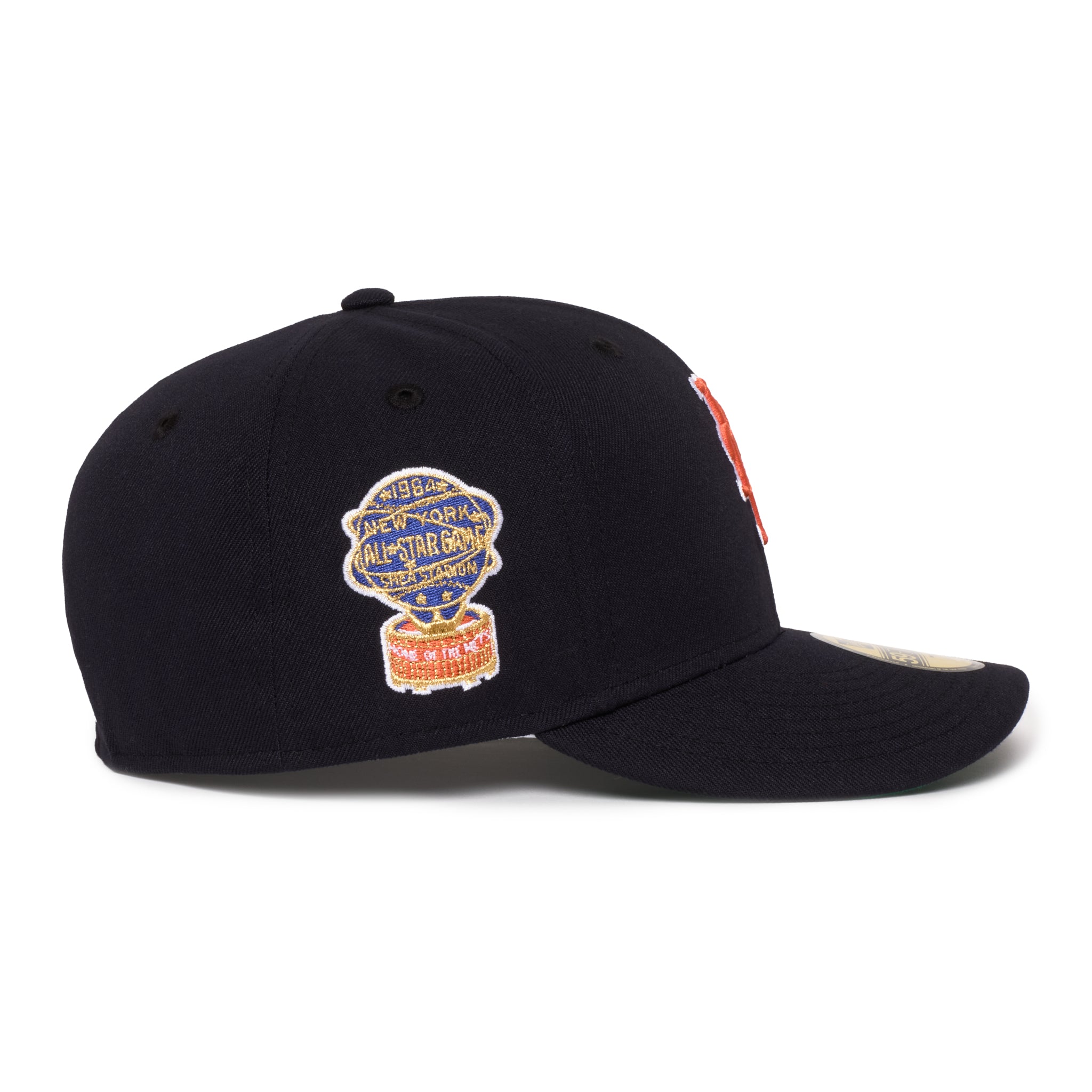 New York Mets All Navy Orange Logo 1964 All Star Game Green UV