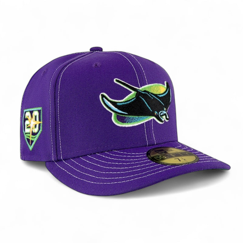 Tampa Bay Rays All Purple w/ Contrast Stich 20 Years