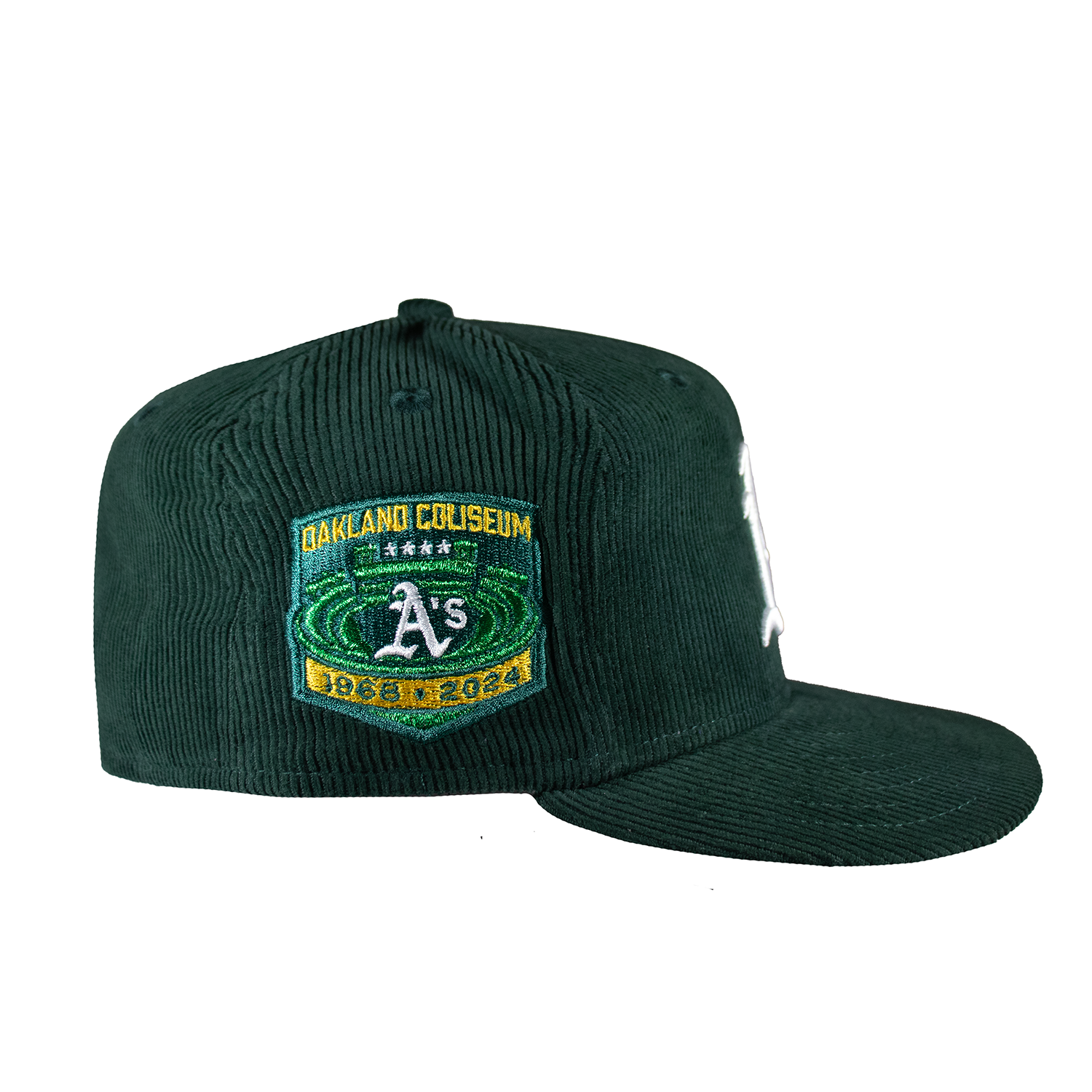 Oakland Athletics All Dark Green Corduroy Coliseum