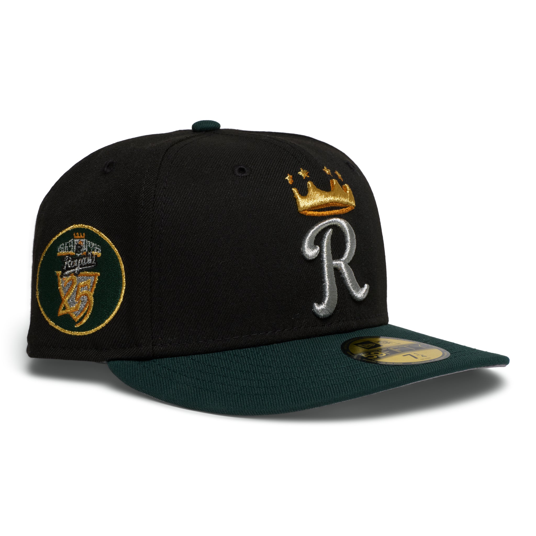 Kansas City Royals Black and Green "Rolex" 25Th Anniversary