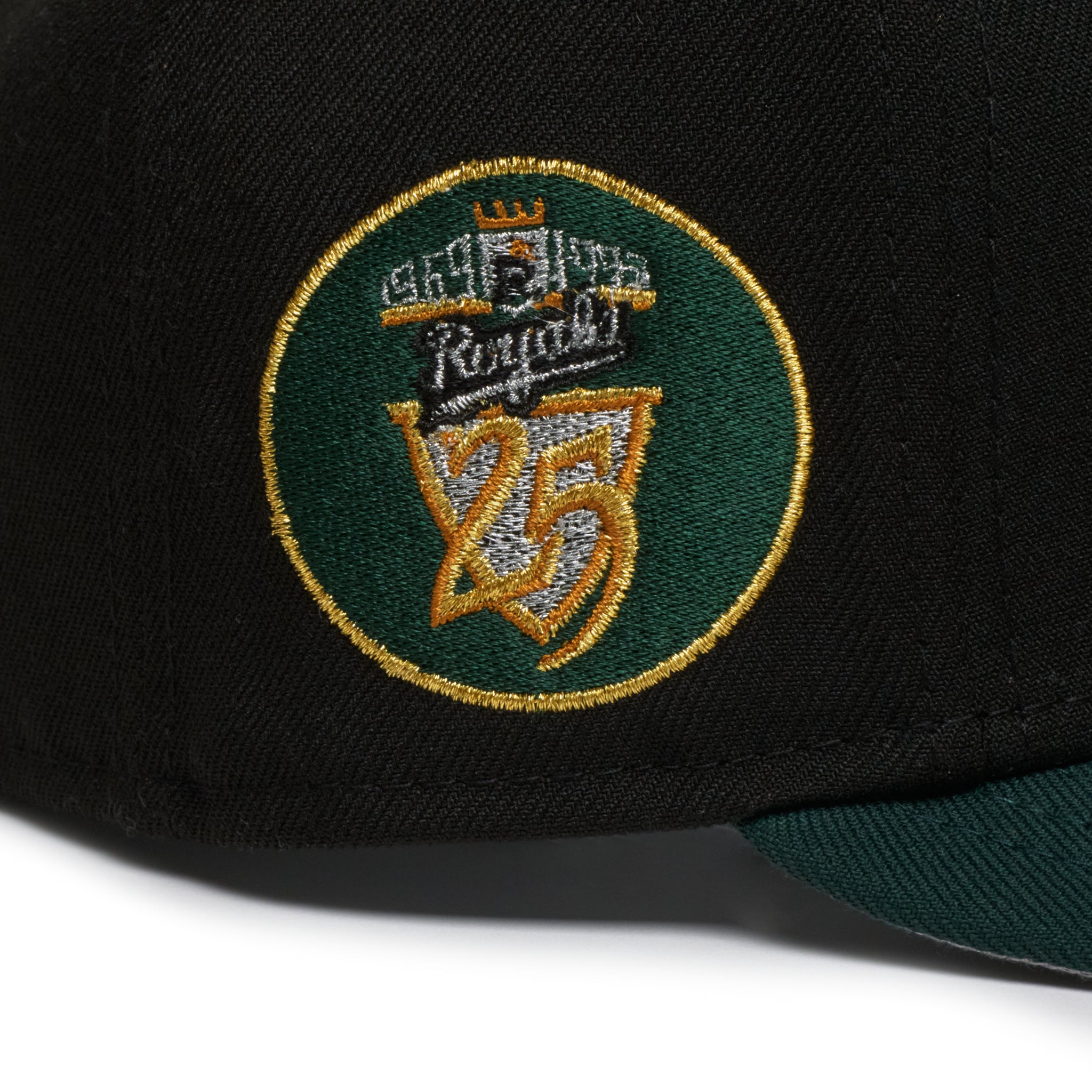 Kansas City Royals Black and Green "Rolex" 25Th Anniversary
