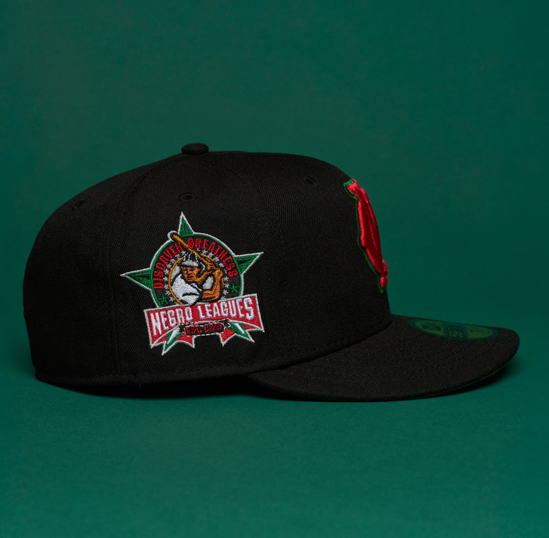 Kansas City Monarchs Black Red and Green Logo Negro Leagues