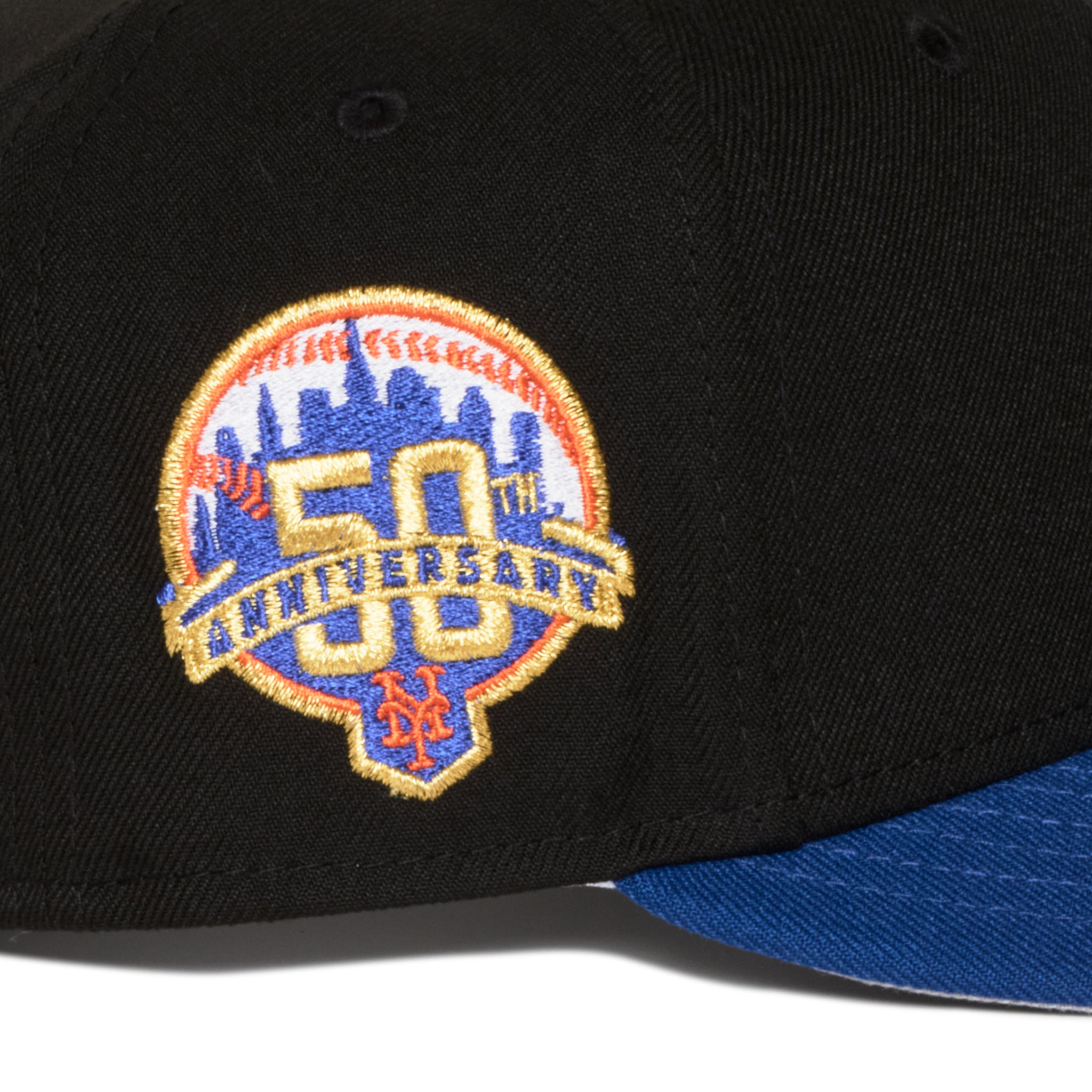 New York Mets Black and Royal Baseball Mascot 50Th
