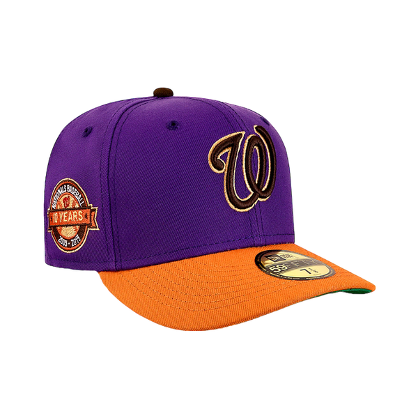 Purple washington nationals outlet hat