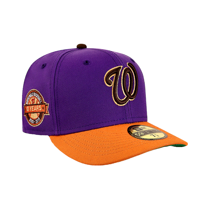 Washington Nationals Purple + Rust Orange 10 YRS