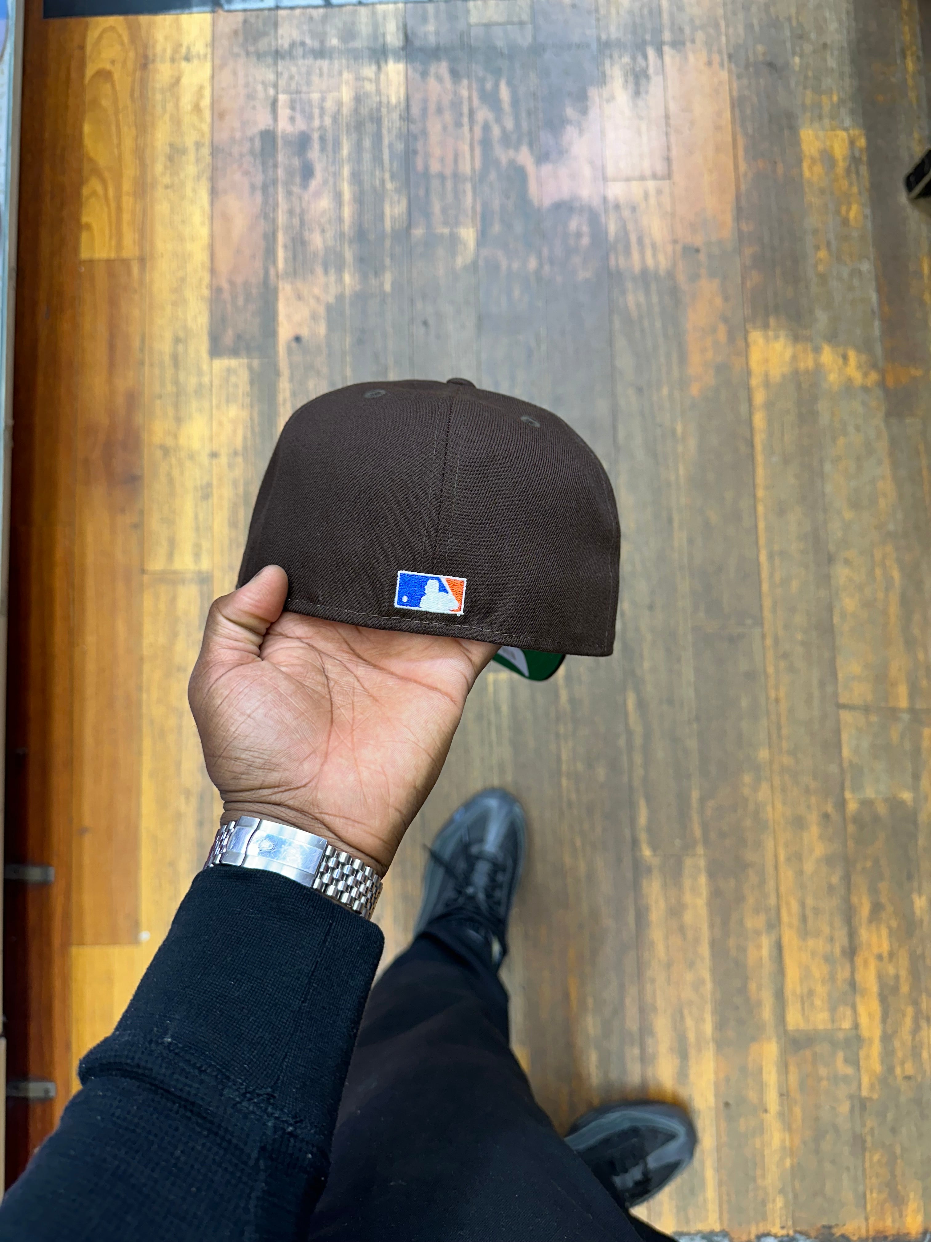 New York Mets "MR MET" All Dark Burnt Brown 1969