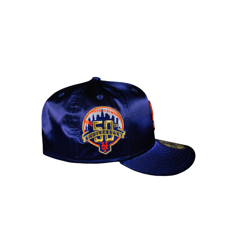 New York Mets All Satin Royal Blue 50Th Anniversary